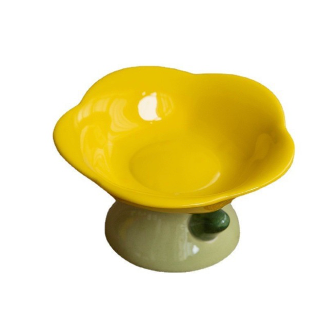 Flower Shape Pet Food Bowl-6