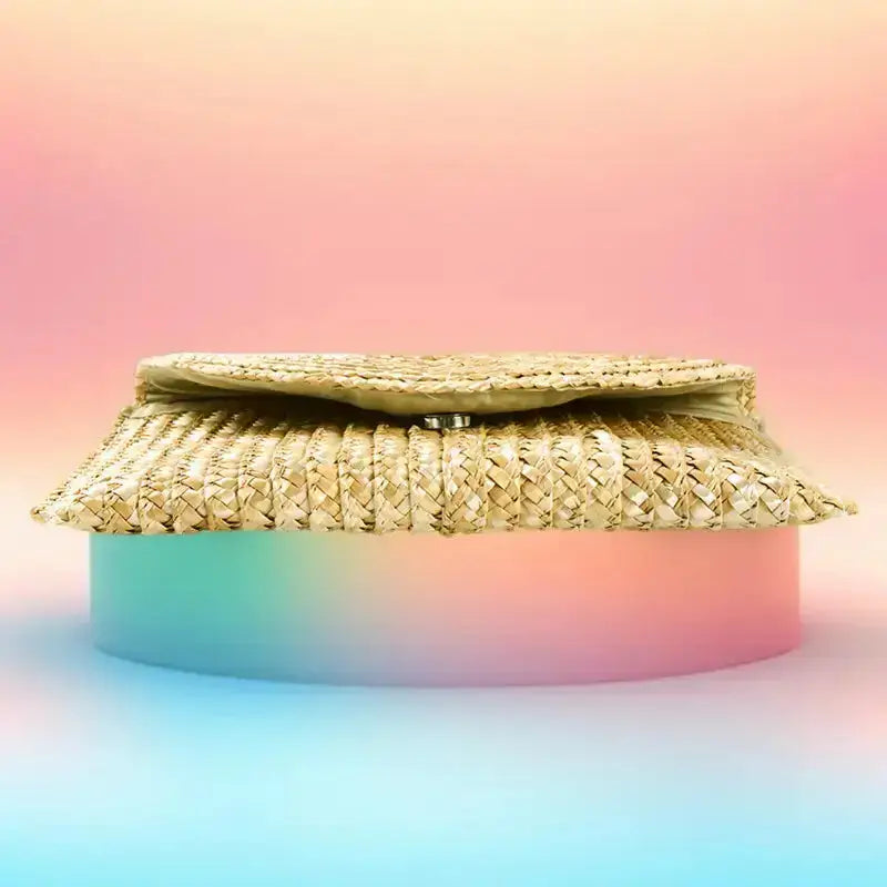 Beach Woven Clutch Bag-3