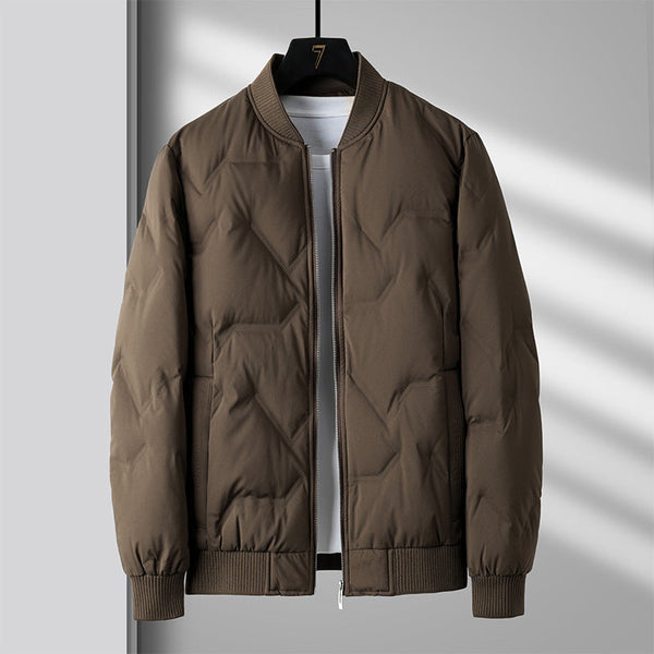 90 Duck Down Winter Men's Business Casual Light Thin Warm Down Jacket - Memoriex 