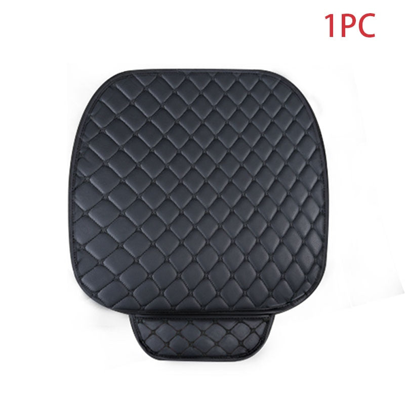 Car Seat Cover Set Universal Leather Car Seat Covers Protection Auto Seats Cushion Pad Mats Chair Protector Interior Accessories - Memoriex 