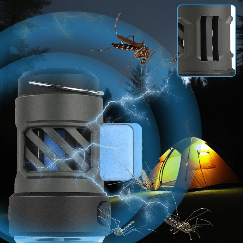 New LED mosquito repellent camping light outdoor lighting flashlight multifunctional camping light tripod camping light - Memoriex 