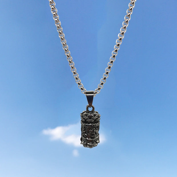 New Hip-Hop Accessories Sweater Chain Military Titanium Steel Necklace Men's Jewelry - Memoriex