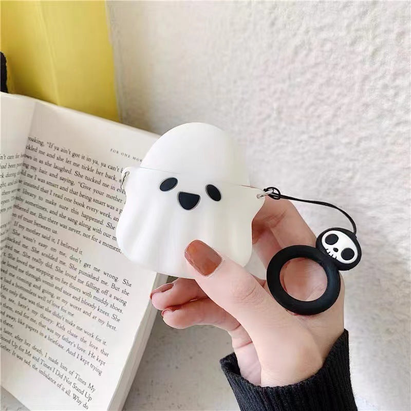 AirPods 5th generation silicone wireless Bluetooth earphone protective case suitable for Apple Pro 2nd generation cute box - Memoriex 