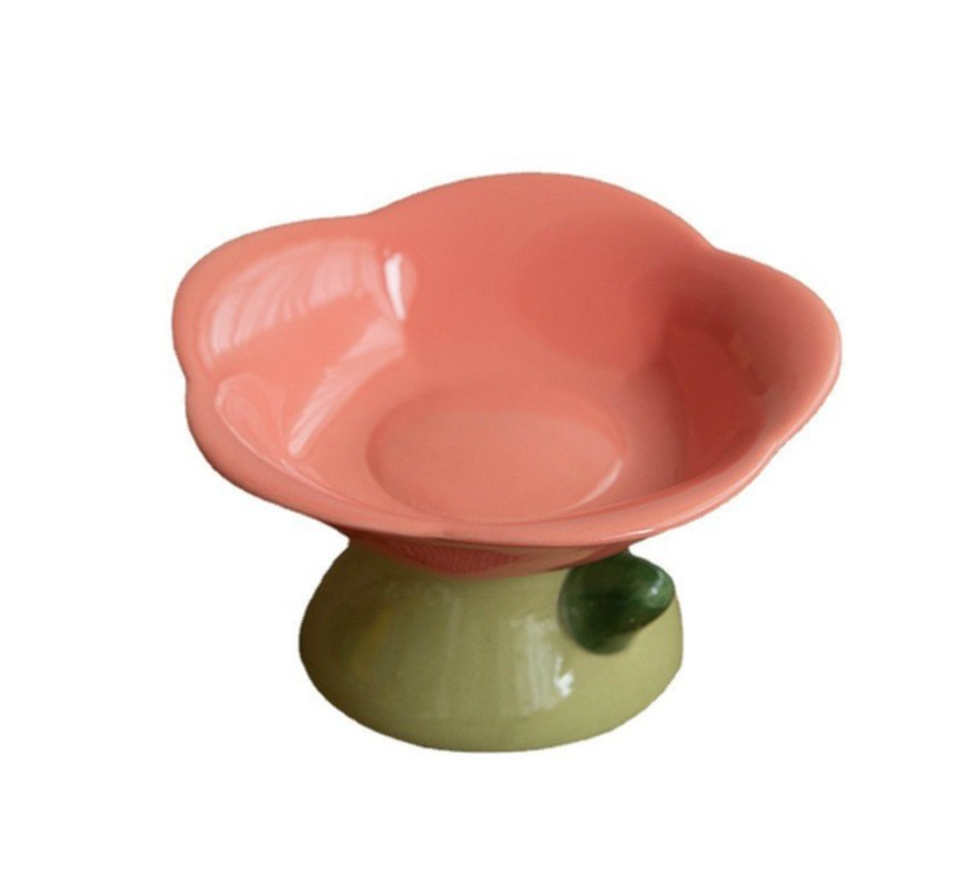 Flower Shape Pet Food Bowl-2