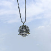 New Hip-Hop Accessories Sweater Chain Military Titanium Steel Necklace Men's Jewelry - Memoriex