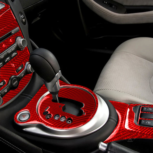 Carbon Fiber Central Control Gear Car Modification Parts - Memoriex