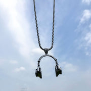 New Hip-Hop Accessories Sweater Chain Military Titanium Steel Necklace Men's Jewelry - Memoriex