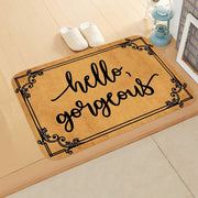 Welcome Doormat Entrance Anti-Slip Mat Hallway 10 Patterns Printed Carpet For Room Bedroom Home Kitchen Door Mat Art Pad - Memoriex