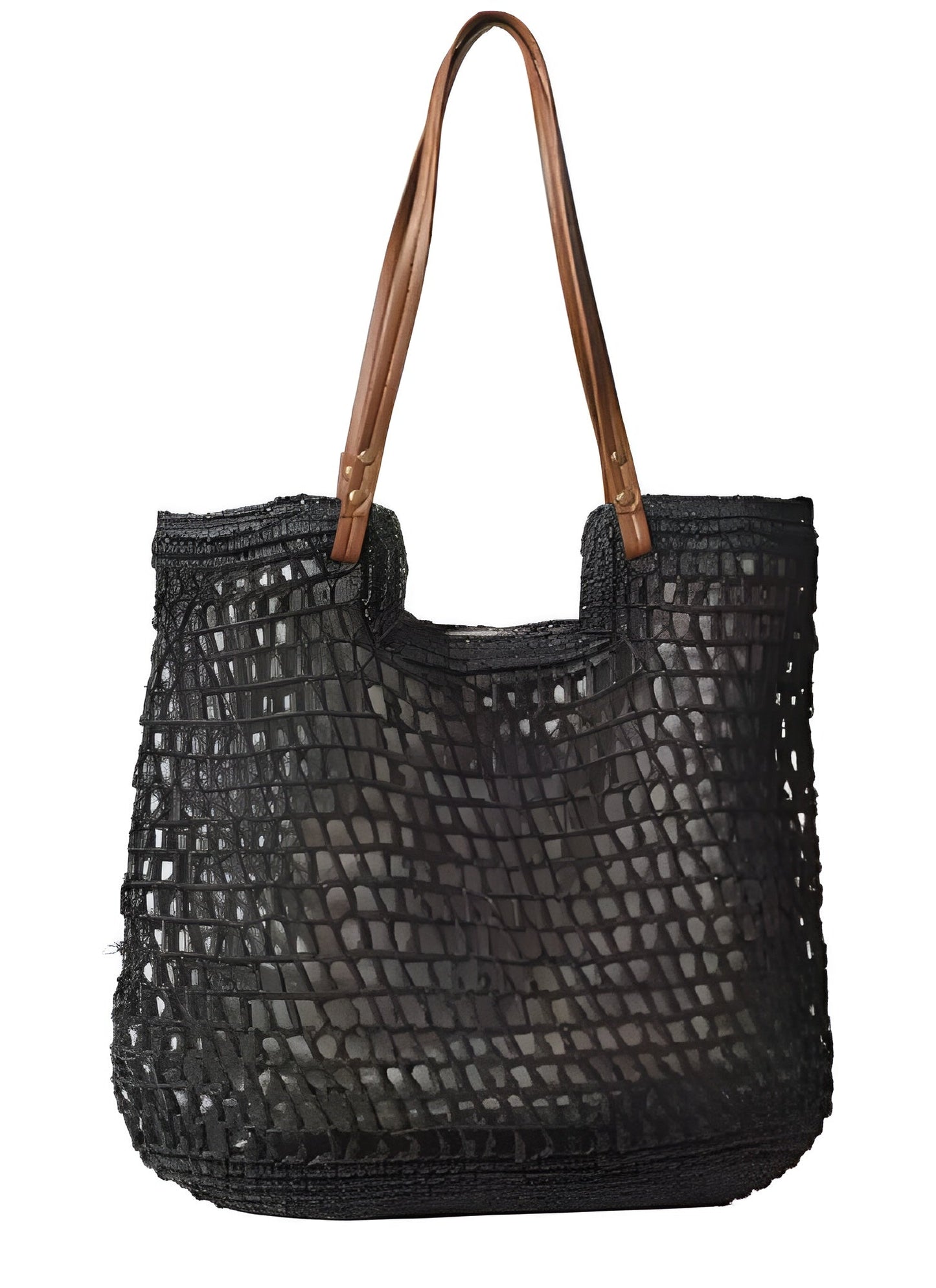 Woven Vintage Tote-1