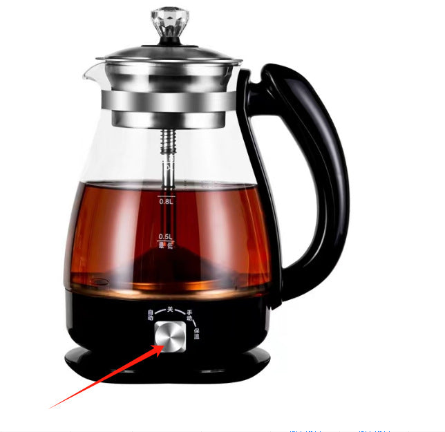 Brew Perfect Tea Every Time - Glass Electric Kettle - Memoriex