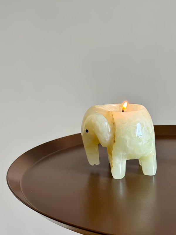 Gentle Giant 2-in-1 Incense Burner & Tealight Candle Holder – Cute Modern Stoneware Decor for Nordic & Hygge Homes-0