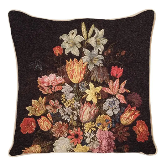 A Still Life In a Van Li Vase - Cushion Cover Art 45cm*45cm-0