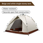 Camping tent outdoor camping full automatic speed open tent rain sunscreen portable tent - Memoriex