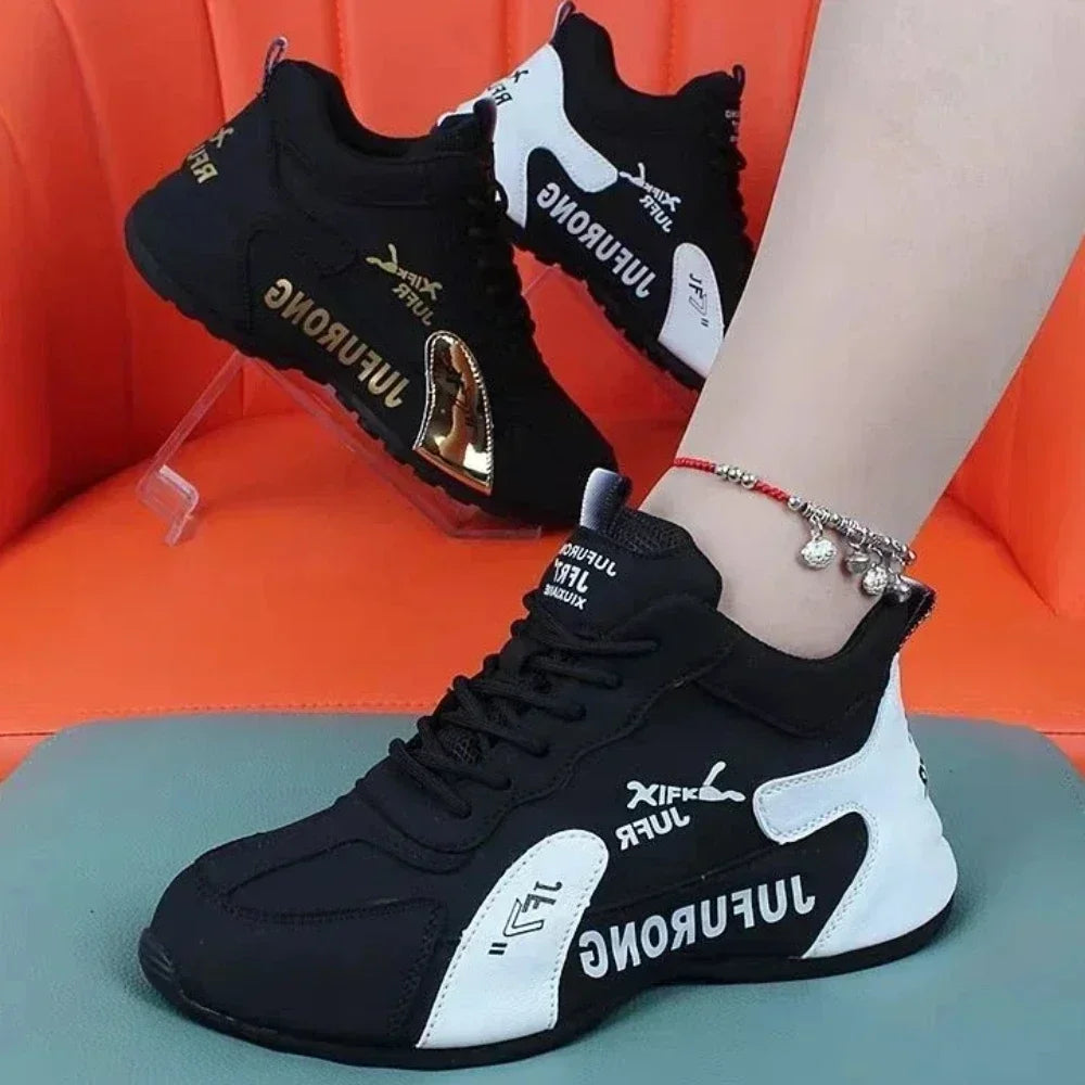 Shoes for Women Summer New Breathable Ladies Lace Up Sports Platform Sneakers Women Walking Designer Shoes Zapatos De Mujer - Memoriex 