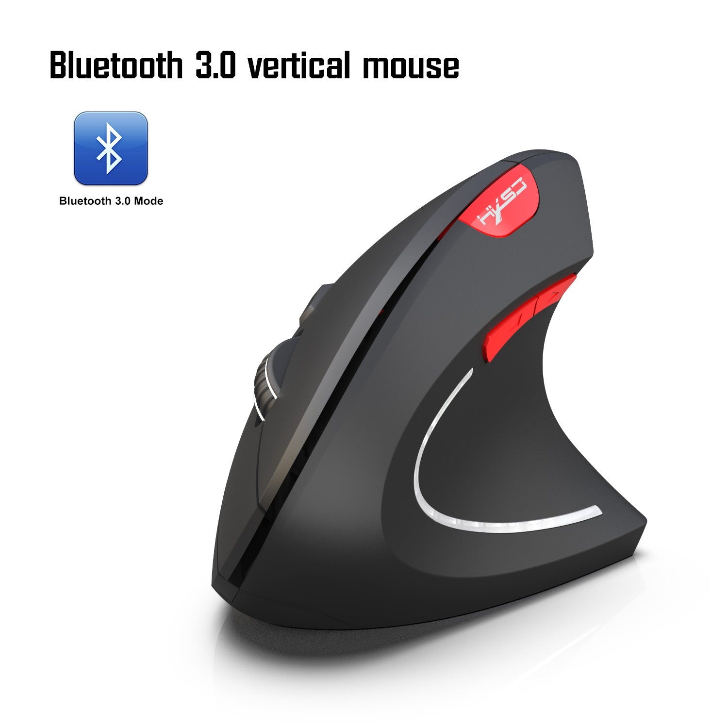 New Wireless Mouse 2.4G Vertical Health Mouse External Battery 6D Design Computer Office - Memoriex 