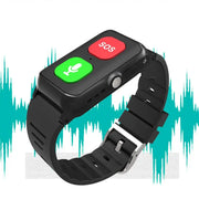 A70 Elderly GPS Positioning Watch Locator With Heart Rate Measurement Body Temperature Smart Bracelet - Memoriex 