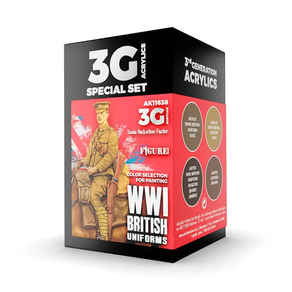 AK Interactive - Wwi British Uniforms 3G-0