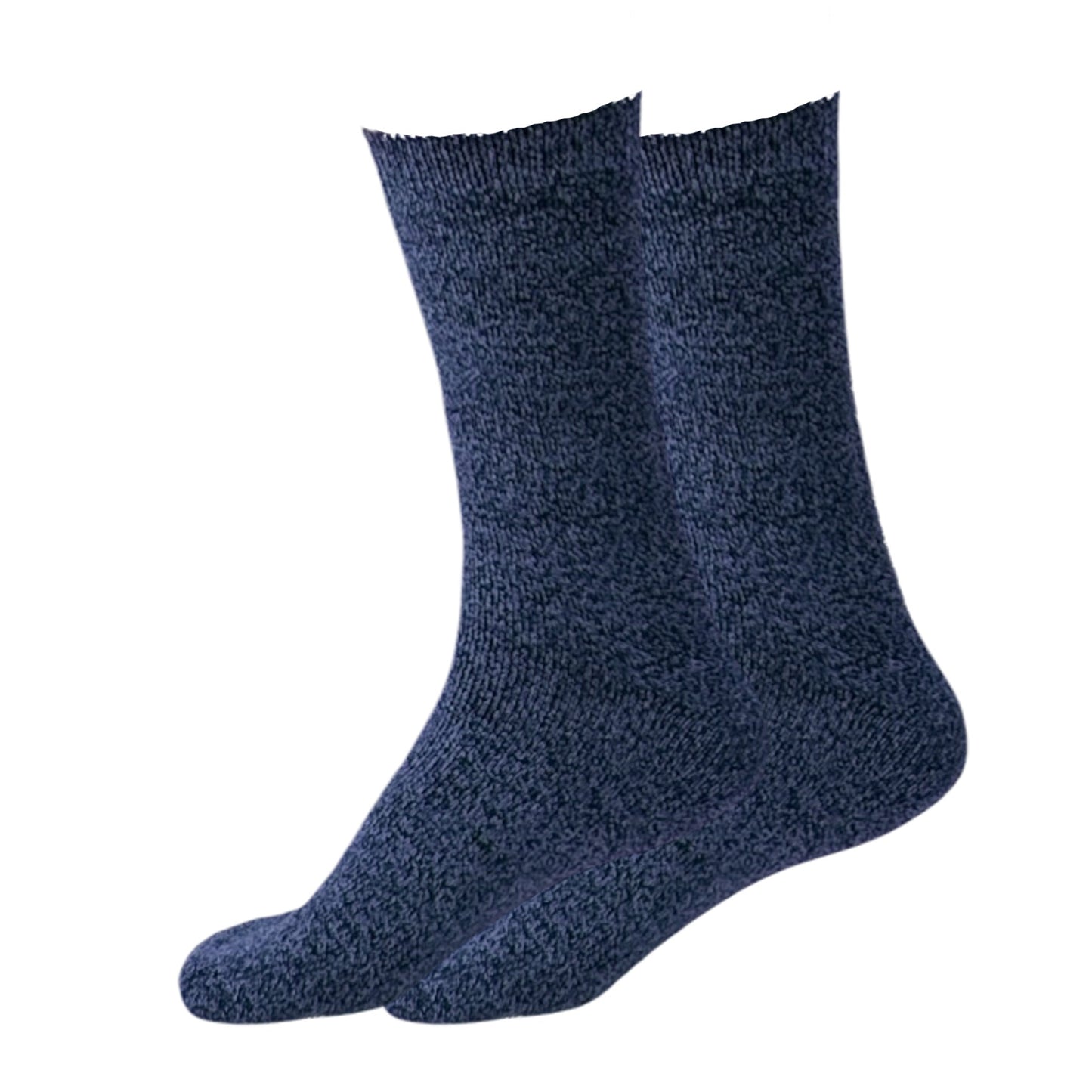 Ladies 2.13 Tog Heated Fleece Lined Thermal Socks - Pack of 3-4