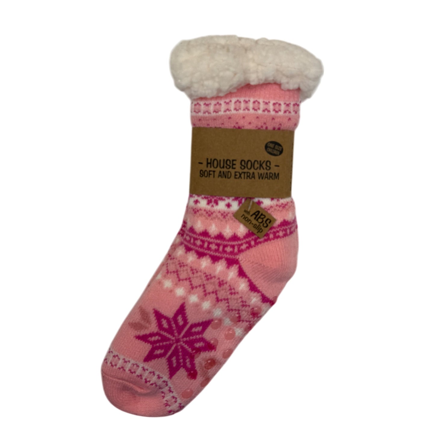 Kids Thermal Sherpa Lined Socks - AT294-4