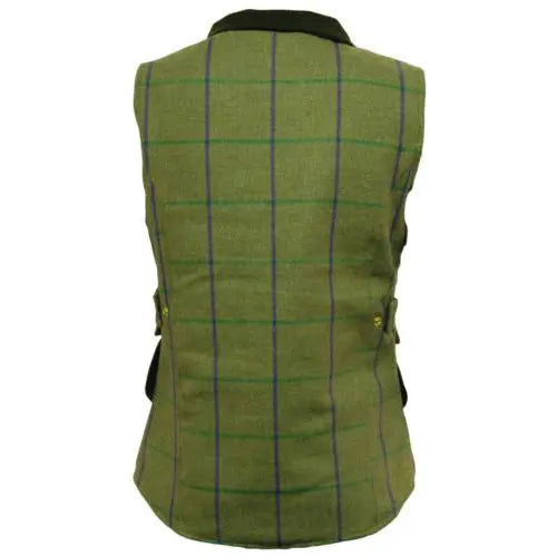 Ladies Game Ruby/Abby Tweed Gilet-1