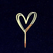 Acrylic Card Insert Happy Birthday Cake Decorating Insert Double Mirror Card Baking Holiday Flag - Memoriex 