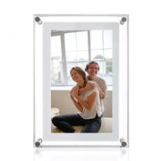 Acrylic Digital Photo Frame 5/7 Inch 1000mAh Vertical Display IPS Screen 2G Memory Battery Porta Retrato Digital - Memoriex 