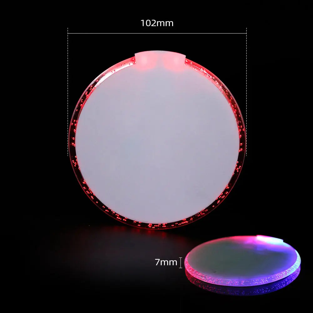 Acrylic LED Coaster-1