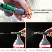 Adjustable Beverage Bottle Spray Watering Nozzle Watering Can Pressure Atomizing Nozzle Gardening Tools - Memoriex 
