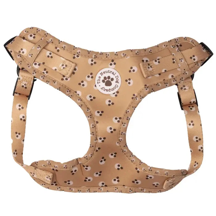 Adjustable Step-In Harness (Cookie Dough) by The Neutral Dog Company - Memoriex