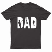 Adults Unisex DAD Angling Printed T-Shirt-0