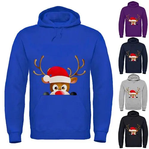 Adults XMS1 "Hiding Reindeer" Hoodie-0