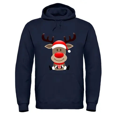 Adults XMS2 "Sitting Reindeer" Hoodie-1