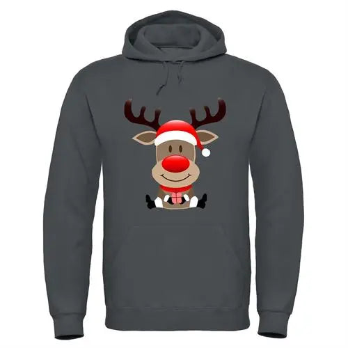 Adults XMS2 "Sitting Reindeer" Hoodie-6