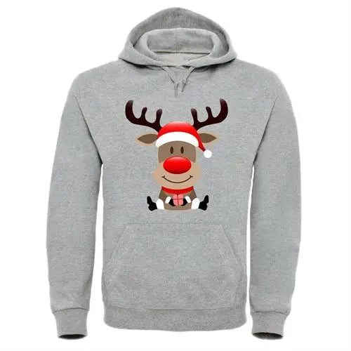 Adults XMS2 "Sitting Reindeer" Hoodie-7