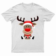 Adults XMS2 "Sitting Reindeer" T-Shirt-2