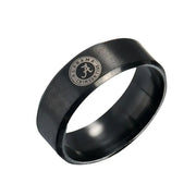 Alabama Titanium Black Men Ring championship rings - Memoriex 