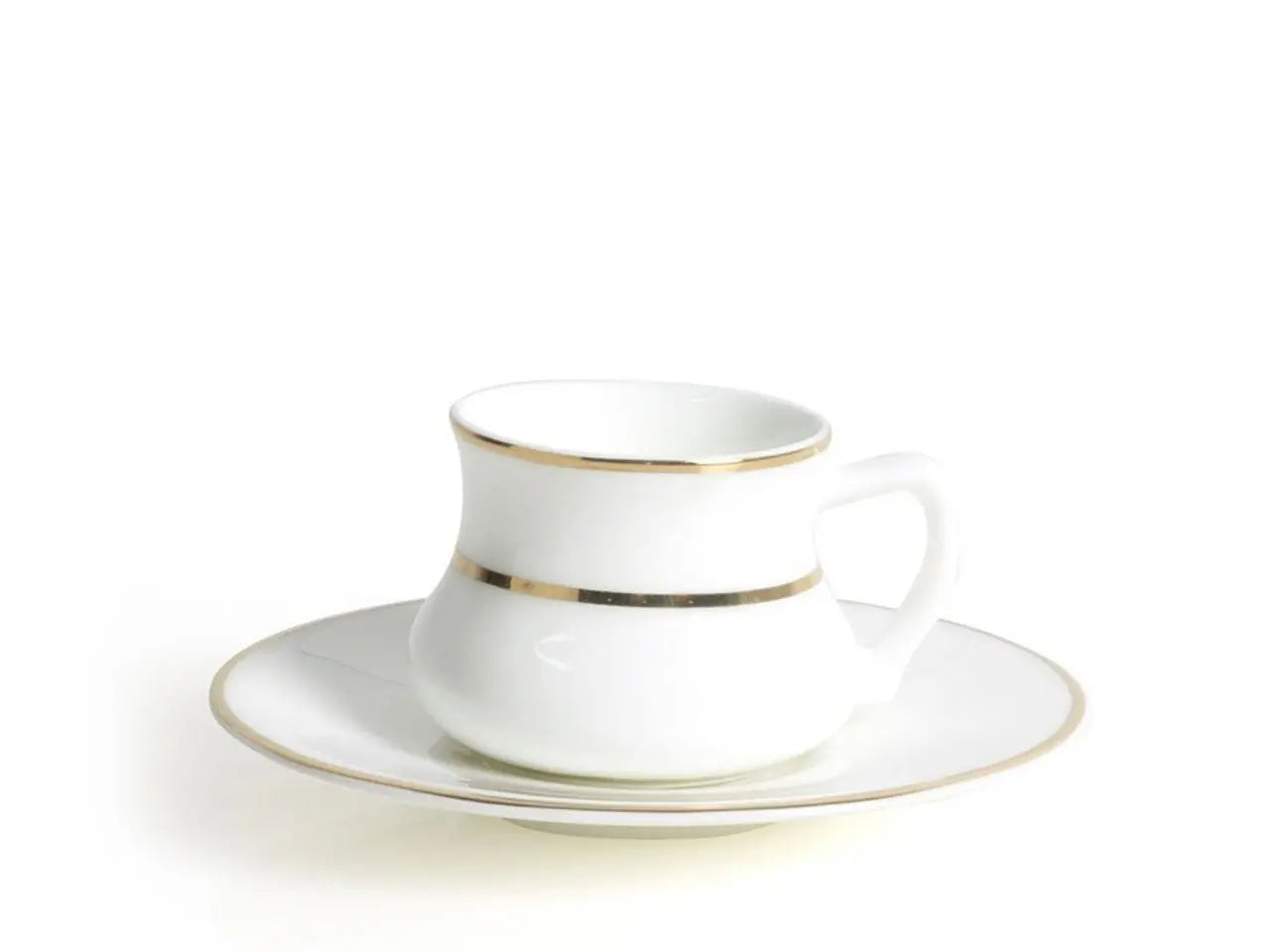 Alala Coffee Cup and Saucer - Gold - 90 cc-0