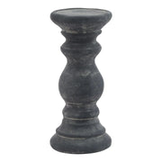 Amalfi Small Grey  Column Candle Holder - Memoriex 