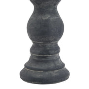 Amalfi Small Grey  Column Candle Holder - Memoriex 