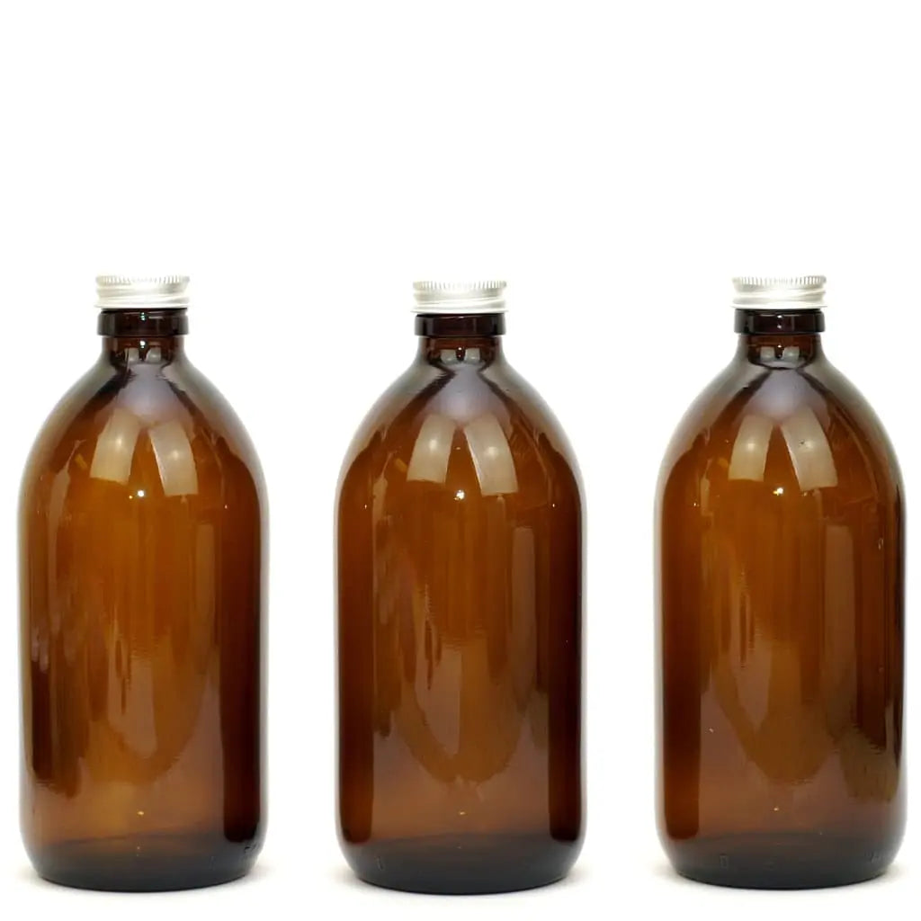 Amber Glass Refill Bottles-0