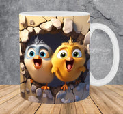 American Cardinals Holly Bird Ceramic Coffee Mug - Memoriex 