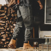 American Heavyweight Autumn Pants Men's Loose Straight Leg Men's Casual Pants Autumn and Winter Skinny overalls - Memoriex 