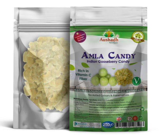 Amla Fruit (Gooseberry) Candy 250grm - Memoriex 