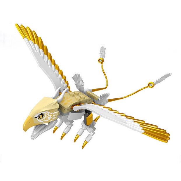 Animal Series Building Blocks Thunderbird Snake Spider Rhino Children Puzzle Assembly - Memoriex 