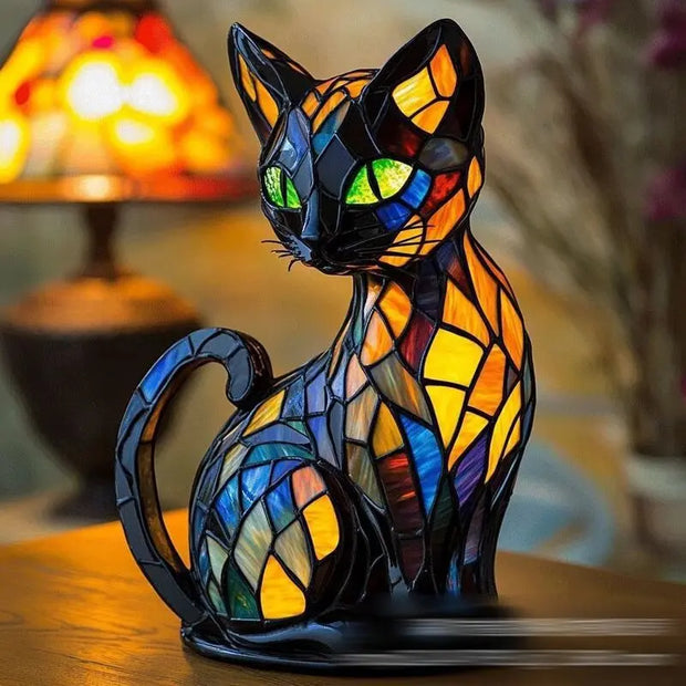 Animal resin LED night light, a cute bedside lamp for living rooms and bedrooms. - Memoriex