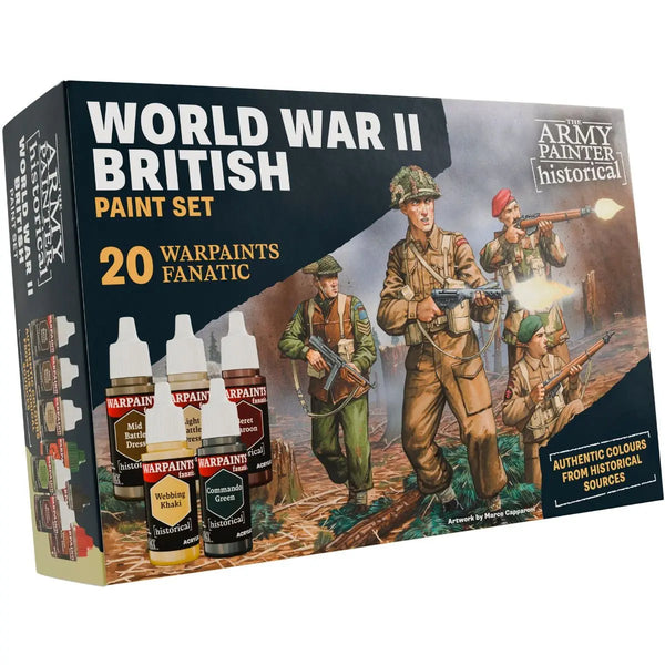 Army Painter Historical: WWII British Paint Set-0