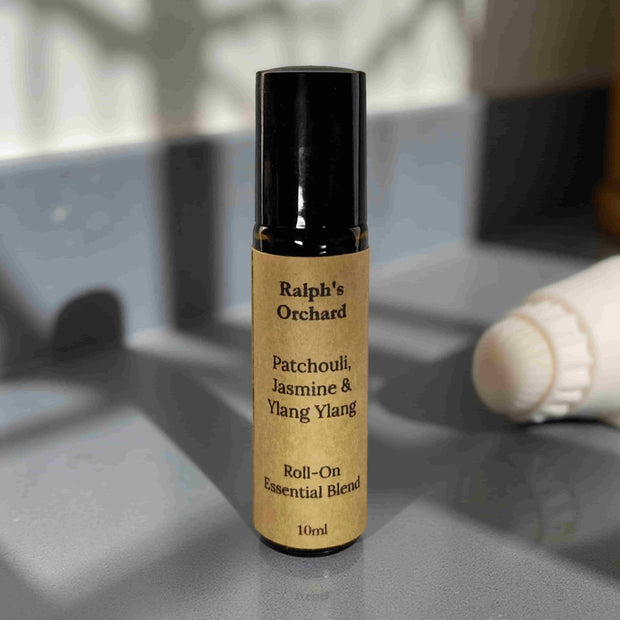 Aromatherapy Roll-On - Patchouli, Jasmine & Ylang Ylang (10ml) - Memoriex 