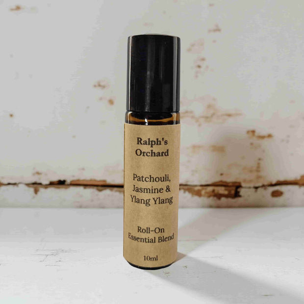 Aromatherapy Roll-On - Patchouli, Jasmine & Ylang Ylang (10ml) - Memoriex 