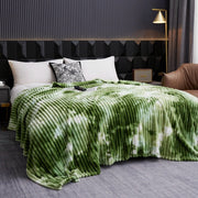 Art Tie-dye Casual Milk Fiber Fleece Blanket Cover - Memoriex 