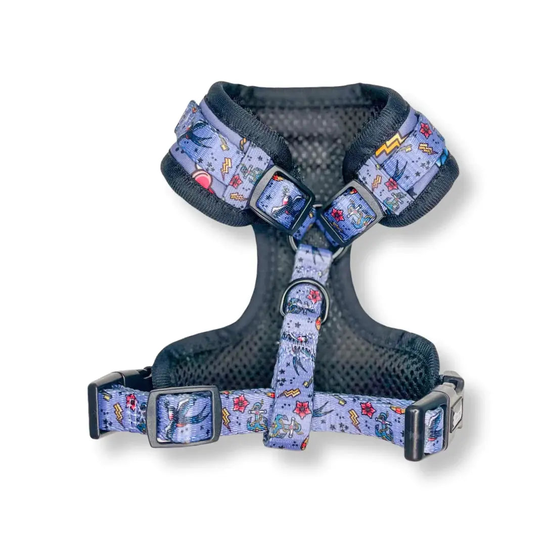 Artful Dogster Adjustable Dog Harness by Pup Chic Boutique - Memoriex